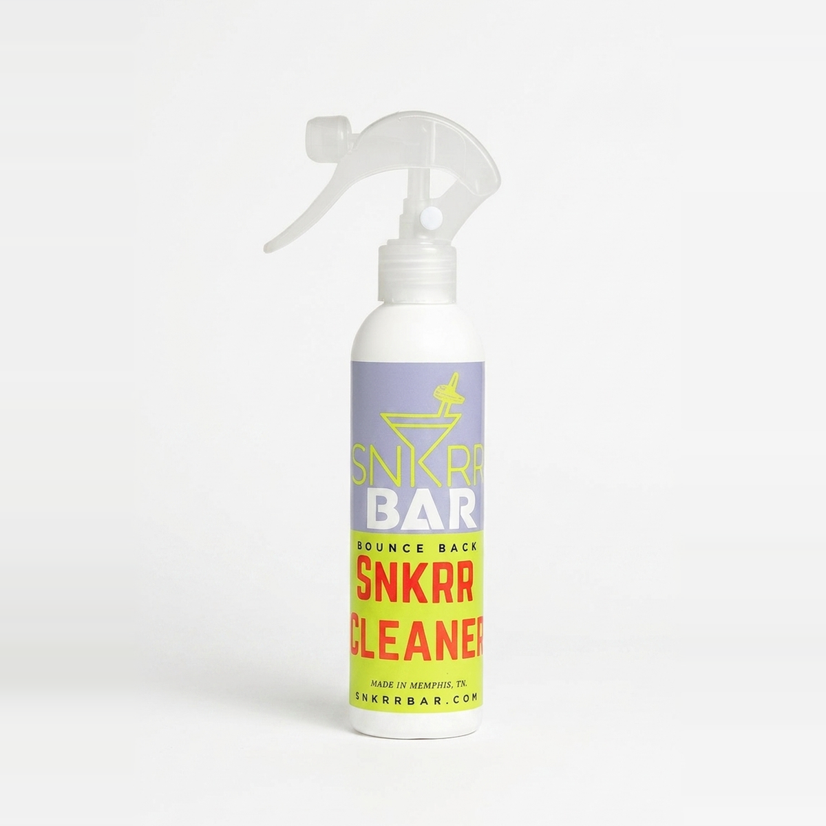 SNKRR BAR All Purpose Sneaker Cleaner spray bottle